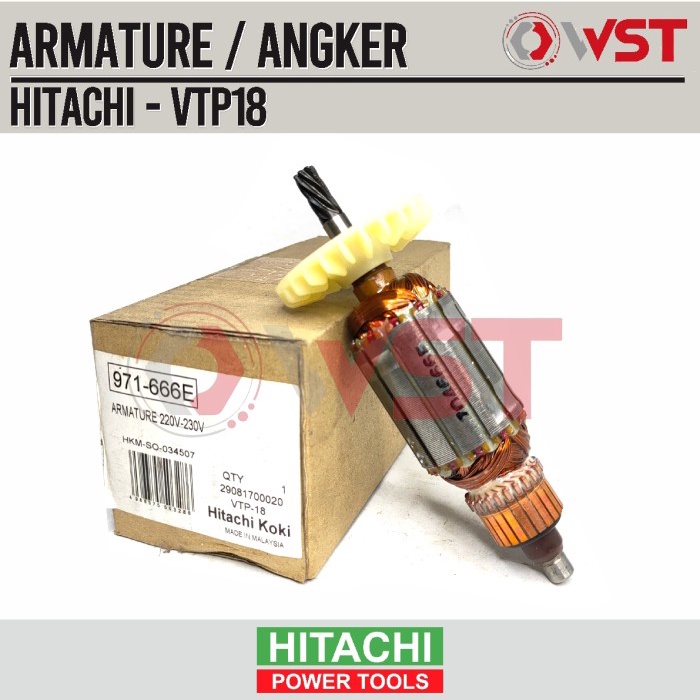 Armature HITACHI VTP18 / Angker Mesin Bor Hitachi VTP-18