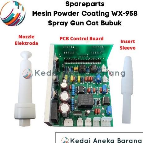 Nozzle Spray Gun Pistol Semprotan Mesin Powder Coating Wx-958 Wx958