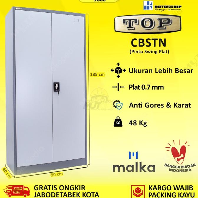 

New Sale Top Cbstn By Datascrip Lemari Arsip Besi Pintu Swing Plat Original