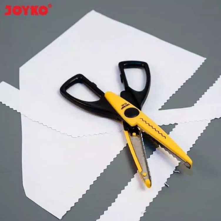 

FXRY7298 [Terkece Se-RI] Gunting Gerigi Zig-Zag Joyko ZZ-65