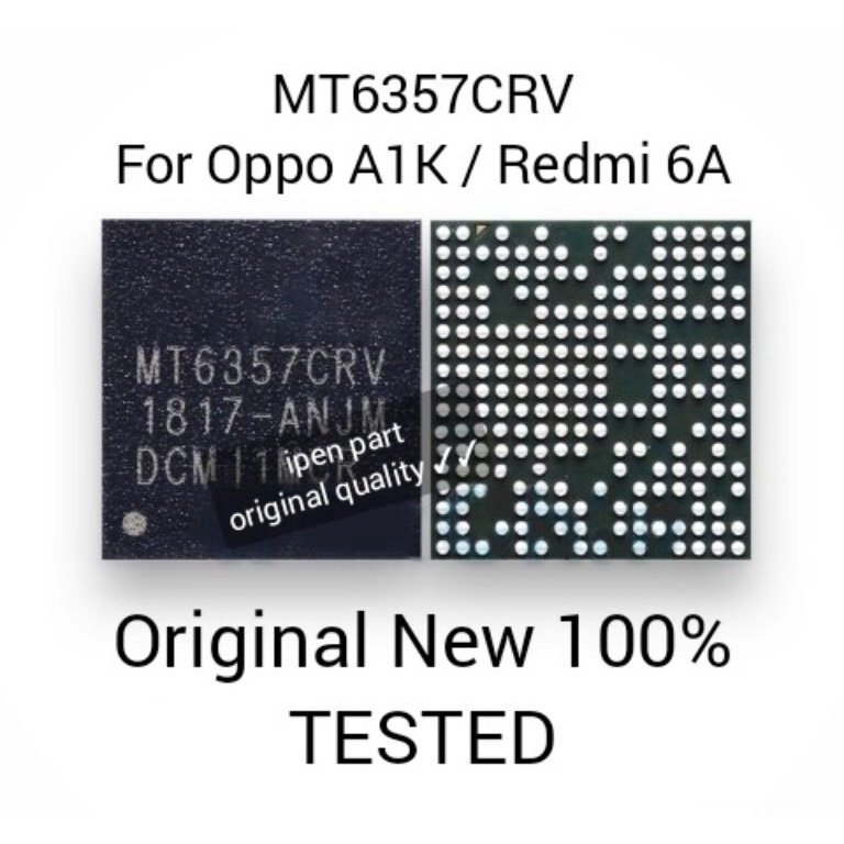 REKOMENDASI. IC Power MT6357CRV Redmi 6 6A Original New Tested Xiaomi MTK 6357CRV