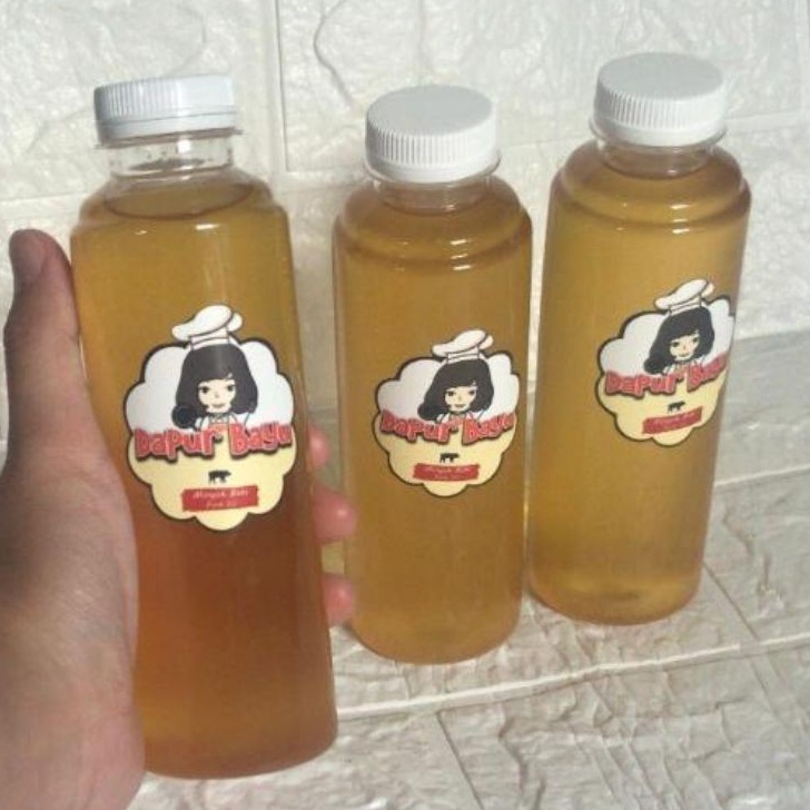 

Kirim Sekarang Minyak Babi/ Pork Oil 250ml Asli / Minyak Babi Dapur Bayu Ready