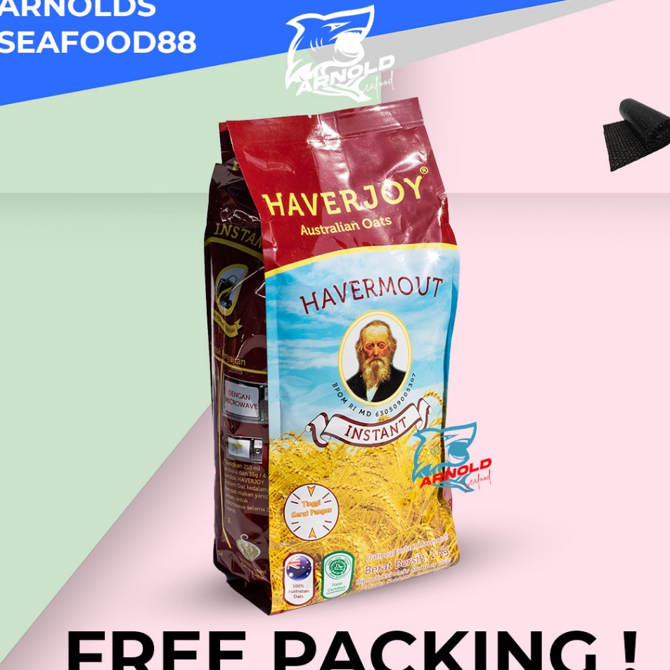 

Terupdate Haverjoy Havermout Australian Oats Instant 1 KG Oat