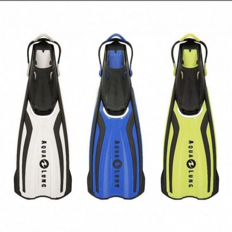 Fin Open Heel Aqualung Amika Kaki Katak Diving Snorkeling