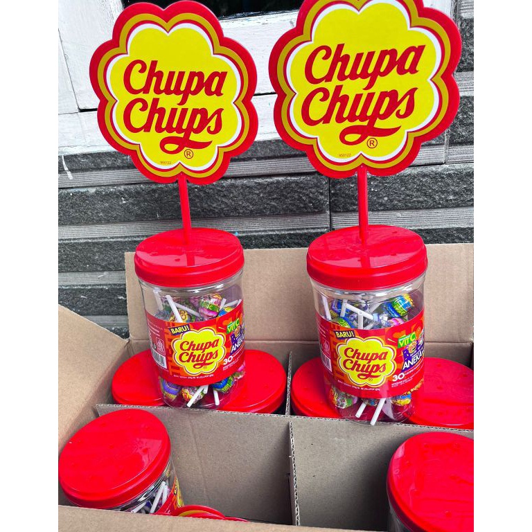 

Kirim langsung PERMEN CHUPA CHUPS LOLLILOP 1 TOPLES ISI 30pcs 38