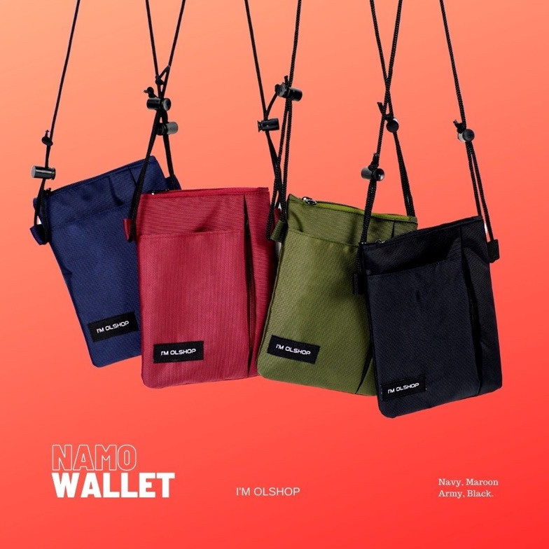 ERG-80 Hanging Wallet Phone Wallet Sako Wallet Sako Wallet Pria Dompet Kalung Tas Hp Tas Kecil Tas P