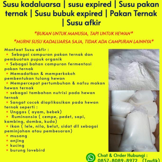 Susu Kadaluarsa | Susu Expired | Susu Akfir | Susu Untuk Ternak Free Ongkir Dan Bisa Cod