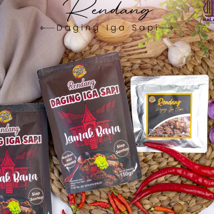 

♧ III 4728 RENDANG DAGING IGA SAPI 50 Gr Jangan Sampai Kehabisan!!!❄️ ズ