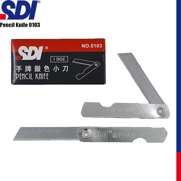 

LCSM5981 Diskon !! SDI Pencil Knives / Silet / Pisau Lipat 0103