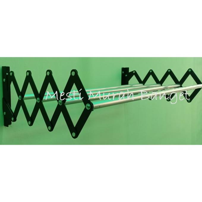 Jemuran Dinding / Jemuran Lipat Alumunium