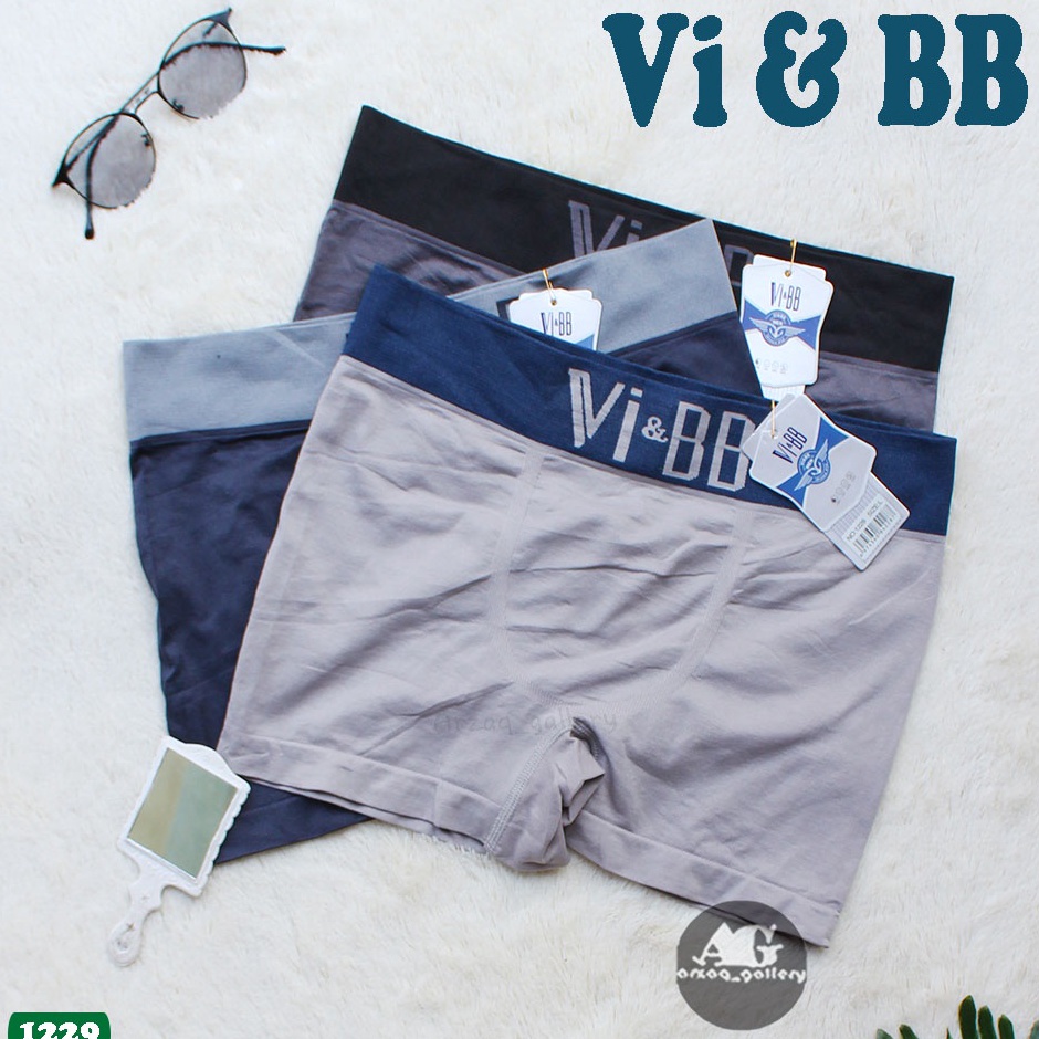 Jual Grosir Lusinan - CD BOXER 1229 Celana dalam Pria Boxer Seamless VI BB / Boxer Pria / Celana Box