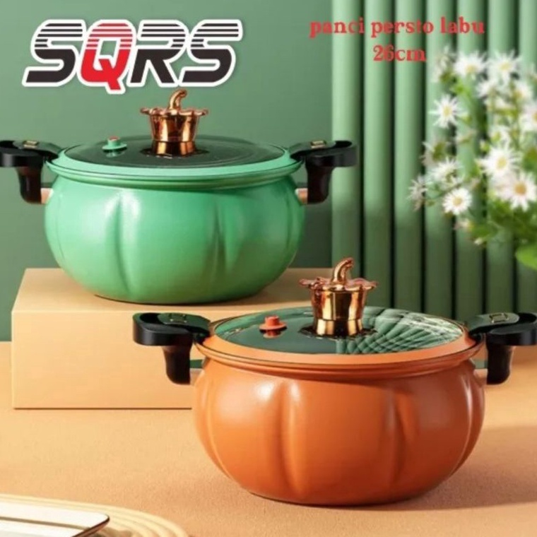 Seller GIo Panci presto Labu Steanlis Ukuran Besar 8L anti lengket cokerr Serbaguna ✰ €