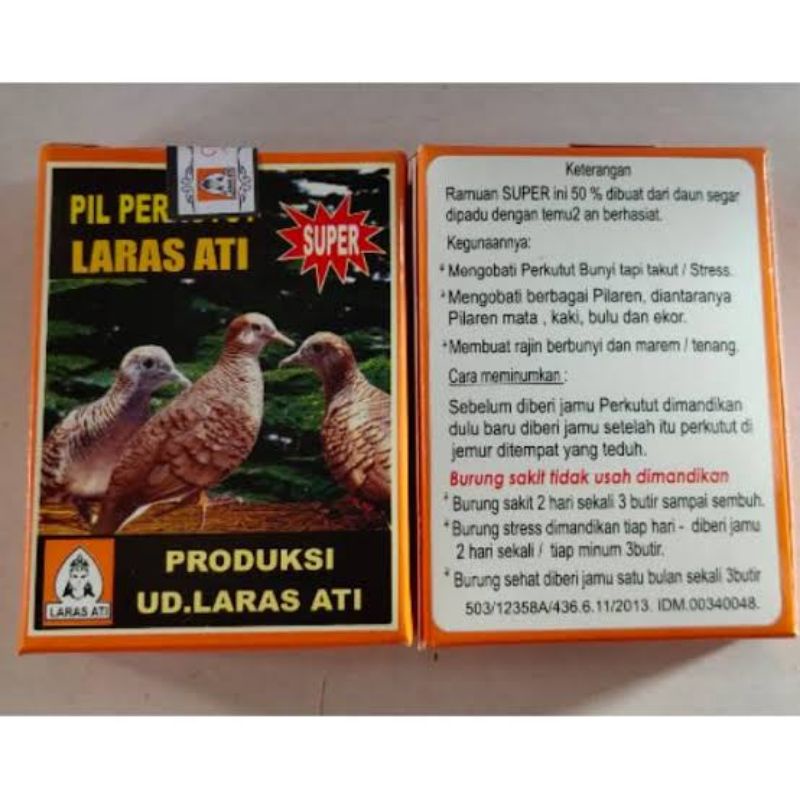 jamu larasati pekutut