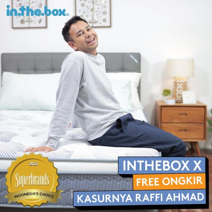 Kasur Springbed INTHEBOX X Ukuran 160x200 (Queen) - FREE BANTAL