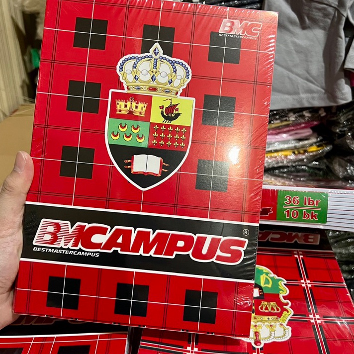 

JYGB6392 TERMURAH CTShopID Buku Tulis Anak Sekolah BMC Boxy BESAR CAMPUS isi 36 Lembar