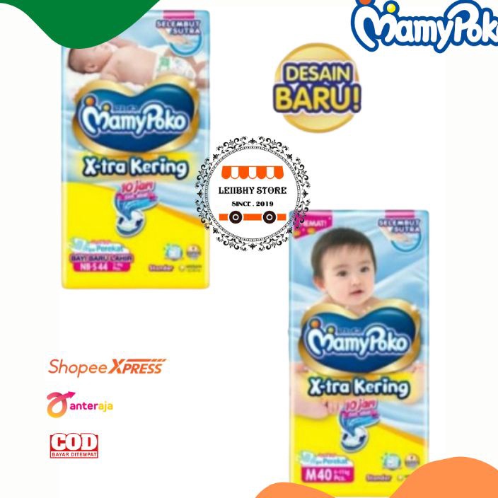 

GKHC3242 【Penjualan Terbaik】COD MAMYPOKO XTRA KERING PEREKAT NB-S44, M40