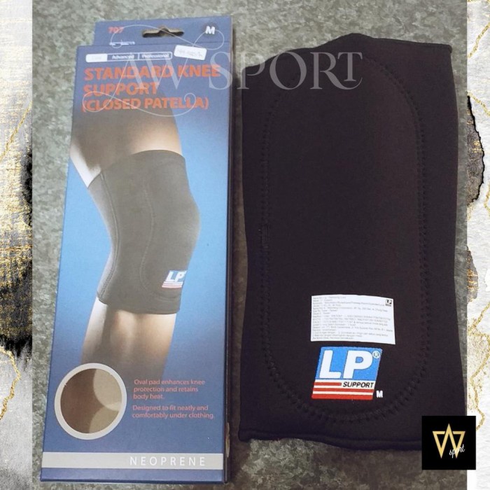 Terlaris Standard Knee Support With Pad Lp 707 / Knee Lp707 / Deker Lutut Lp