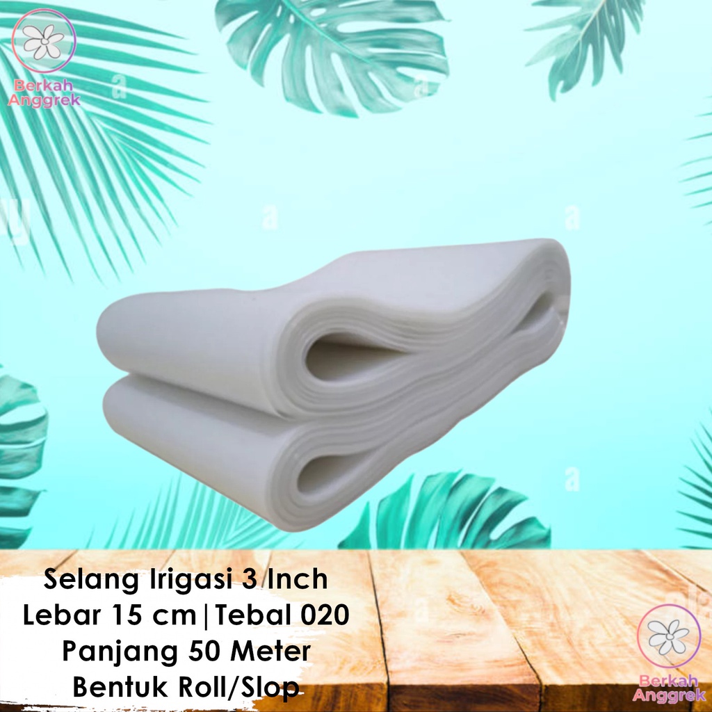 Selang Irigasi Selang Plastik Putih Ukuran 3 Inch Tebal 020