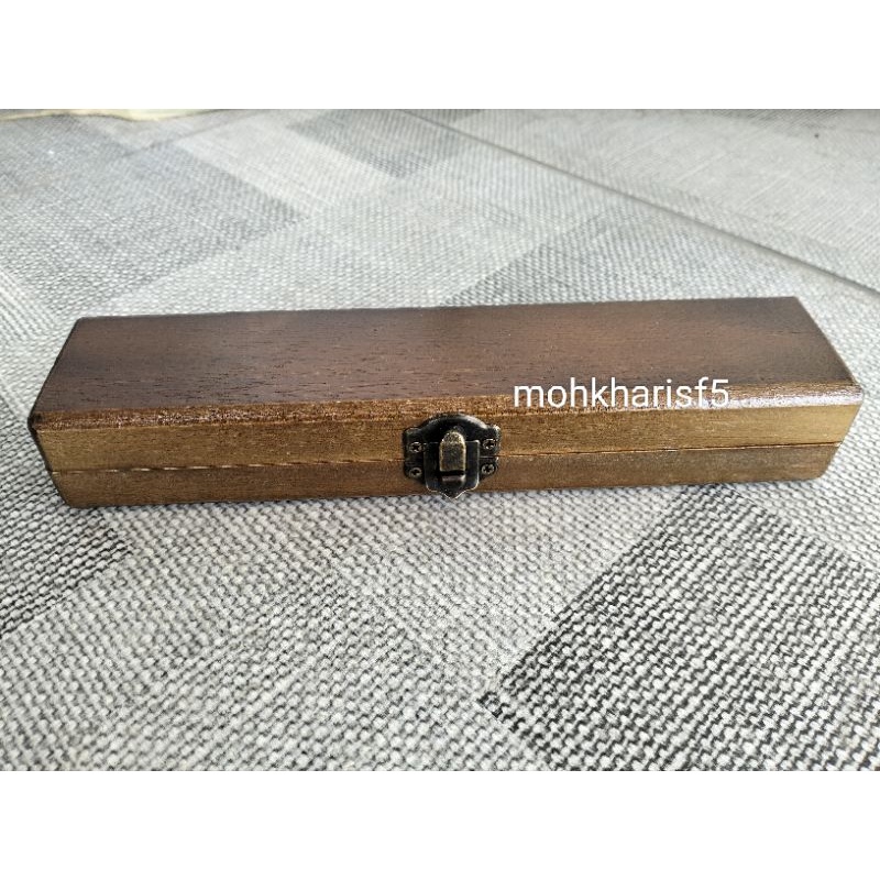 box kayu cerutu 20 x 2.5cm souvenir hadiah