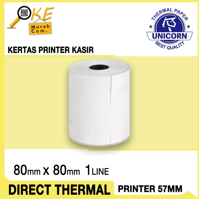 

Kertas Thermal 80 x 80 Printer Kasir