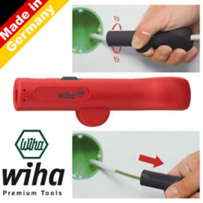 

Terlaris Wiha Cable Striper- Pengupas Kabel Sb 246 77 - 36052 Germany