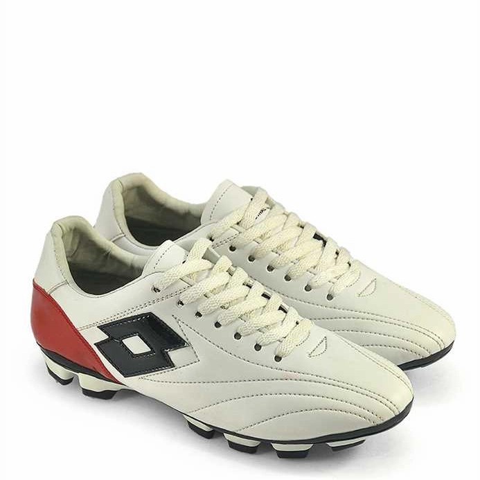 Sepatu Bola Original Kulit Ori Asli Warna Putih