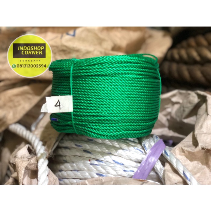 

HOT SALE Jual Tali tampar 4 mm atau mili panjang 200 meter