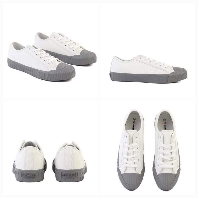 SALE100%ORIGINAL Airwalk Scott Putih / abu-abu Men's Sneakers Shoes 0888-AIW22CM0411W00W040