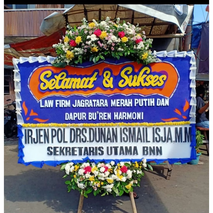 Karangan Bunga Papan Bunga Toko Bunga di Kramat Jati