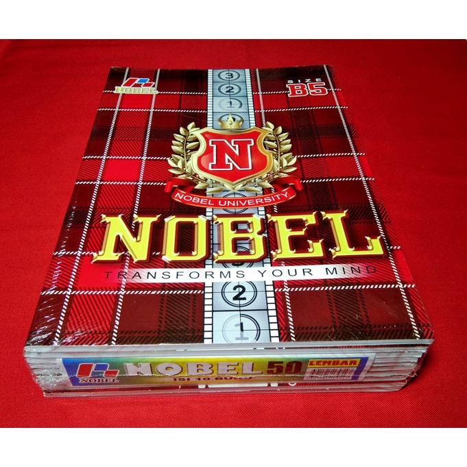 

Nobel Buku Tulis Maxy Campus 50 lbr ( 1 Pack - 10 Pcs ) ( IRRA STORE )