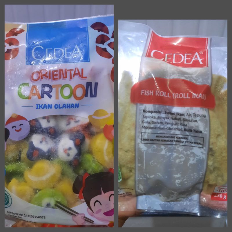 

Cedea Oriental Cartoon & Fish Roll