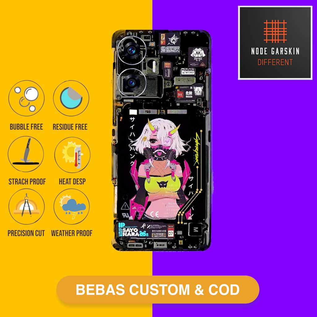 Garskin skin Realme C55 Full body Vinyl - cbp Kode - O6Q