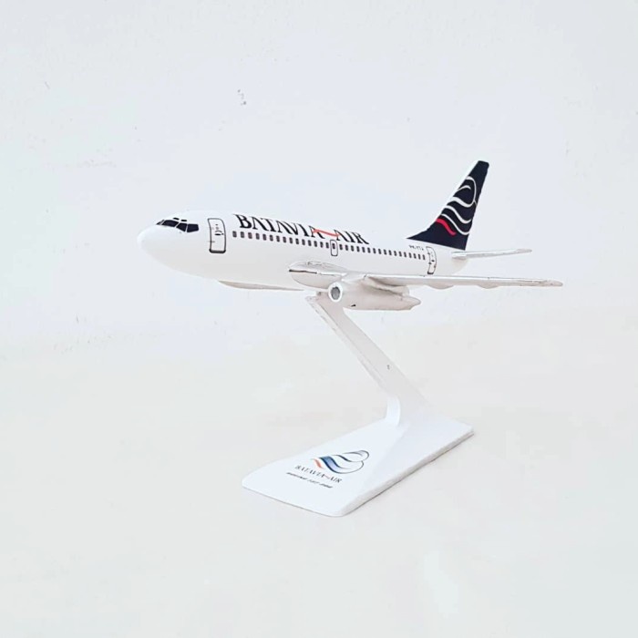 PROMO MINIATUR BATAVIA AIR BOEING 737-200 TERBARU