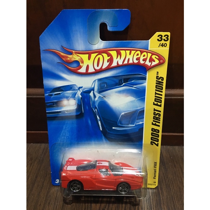 MUST HAVE HOT WHEELS FERRARI FXX -2008 FIRST EDITIONS TERMURAH