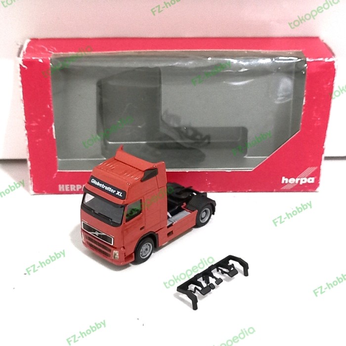 PROMO 1/87 HERPA VOLVO FH2 MERAH TERLARIS
