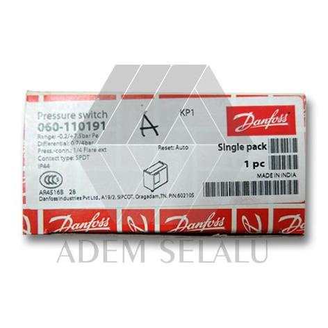 populer] Pressure Switch Danfoss KP 1 Auto | Danfoss Low Pressure Switch KP 1 A