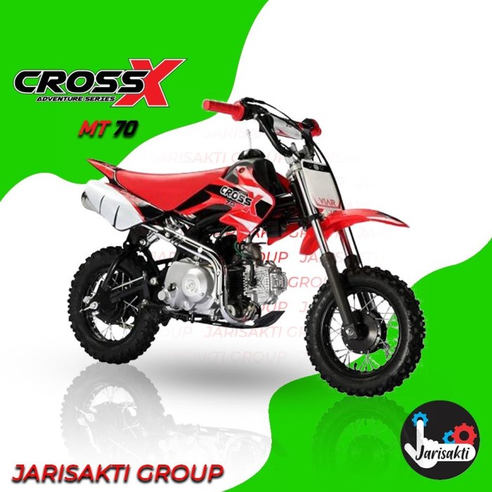 PROMO MAINAN MINI TRAIL CROSS X70 VIAR- MOTOR TRAIL ANAK TERLARIS