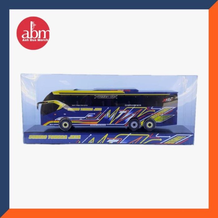 HOT SALE MINIATUR BUS PAPERCRAFT DRAKA STJ SUDIRO TUNGGA JAYA TERMURAH