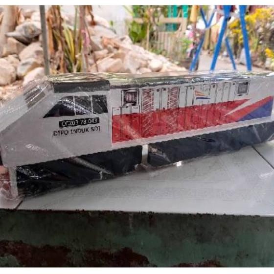 PROMO LOKOMOTIF KERETA API CC203 LIVERY 2014 - MINIATUR KERETA API KAYU TERMURAH