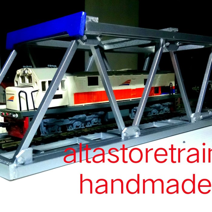 FLASH SALE MINIATUR KERETA API JEMBATAN 30 CM TERBARU