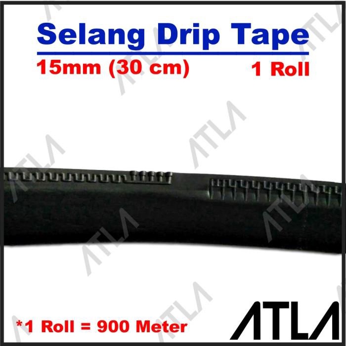 Drip Tape Irigasi Tetes 30 Cm Diameter 16 Mm Selang Pipa Pita Irigasi