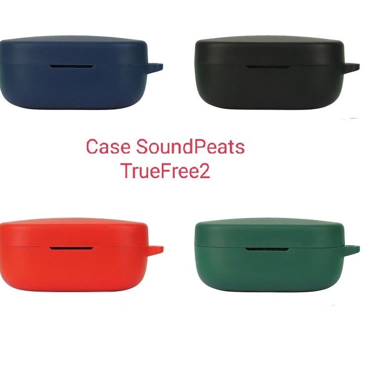 Case Casing Silicone Protective SoundPeats TrueFree 2/ Truefree2 + Carabiner inz