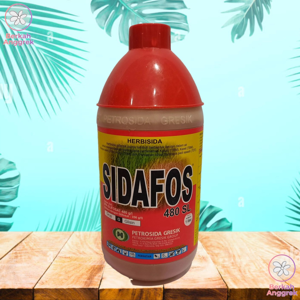 Sidafos 1 Liter Herbisida Rumput Liar