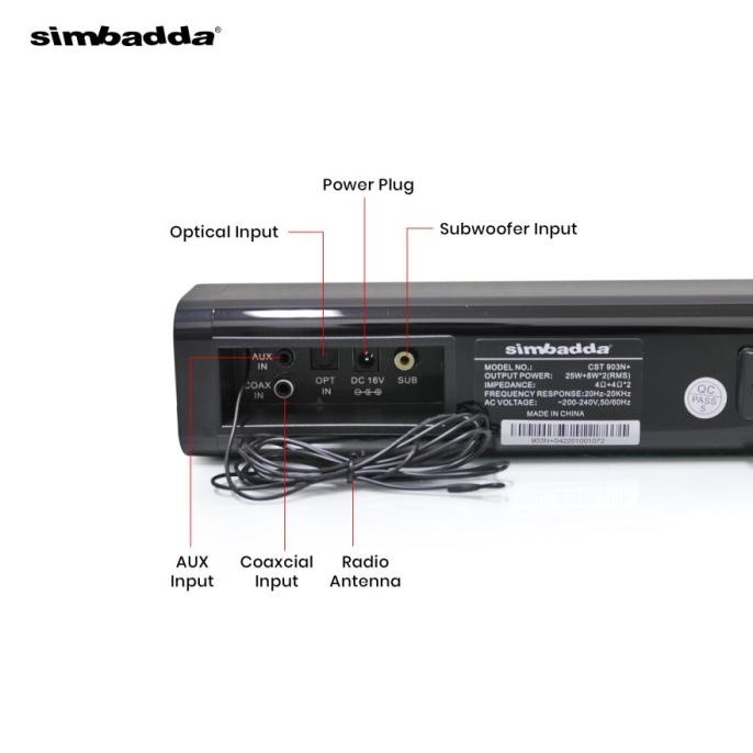 Beli!! Speaker Simbadda Cst 903 N+/ Speaker Simbadda Cst 903N+ Original