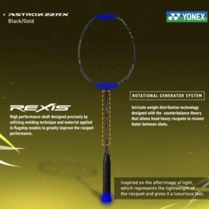 RAKET BADMINTON YONEX NEW COLOUR ASTROX 22RX / 22 RX ORIGINAL