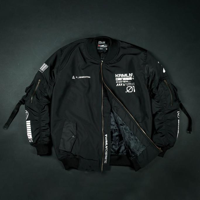New Kremlin Bomber Jacket - Genesis | Black Original
