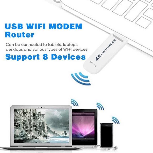 Promo [Ready Stock] Modem Wifi 4G All Operator 150 Mbps Modem Mifi 4G Lte  Modem Wifi  Travel Usb Mobile Wifi Support 10 Devices Cod Ard586