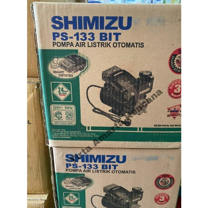 TERMURAH Pompa Air PS 133 BIT Shimizu / Pompa Booster PS-133BIT