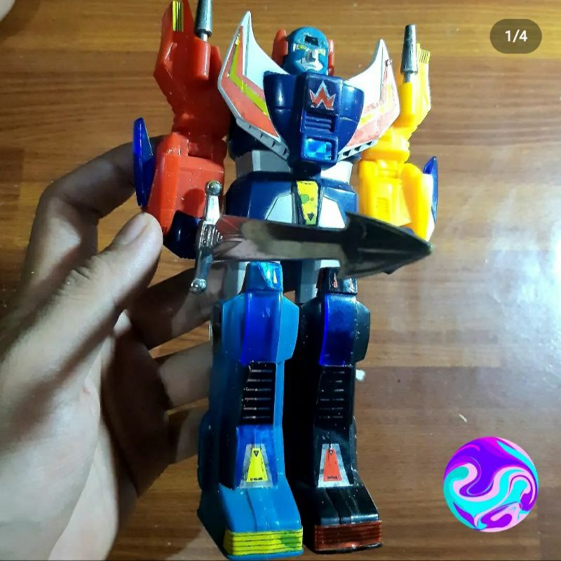 Mainan Robot Jadul Vintage - Chogokin Voltron Mazinger
