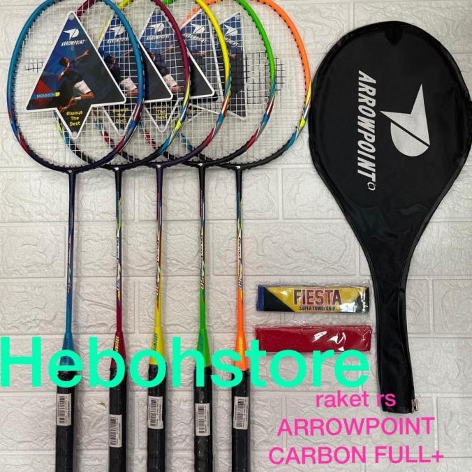 Raket RS ARROWPOINT GALAXY FULL CARBON 10/20/30/50/60 +lengkap (KOK )